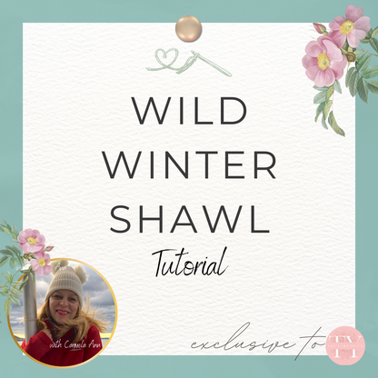 Wild Winter Shawl Tutorial FREE